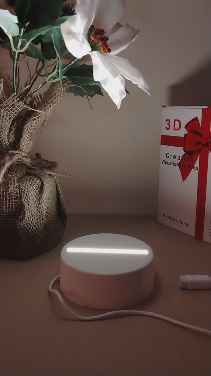 Luz Nocturna LED Transparente con Luz Acrílica – Pizarra de Mensajes Borrable USB con Calendario y Decoración de Escritorio