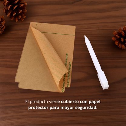 Luz Nocturna LED Transparente con Luz Acrílica – Pizarra de Mensajes Borrable USB con Calendario y Decoración de Escritorio